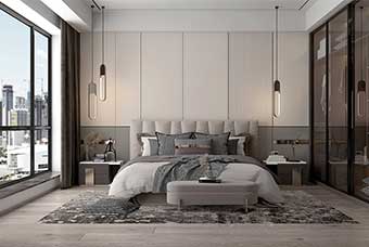 徐州现代风格-卧室