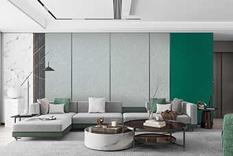 徐州轻奢风格-客厅