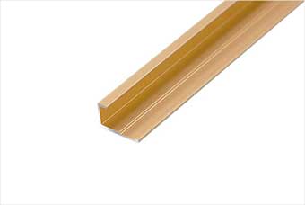 徐州航空纤维墙咔铝合金边条（钛金氧化）