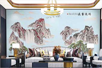 徐州森佰汇航空纤维墙咔（鸿运当头）